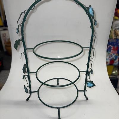 Vtg Pie Stands