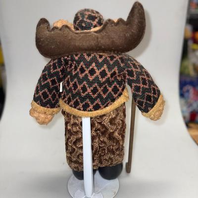 Vtg Moose With His Ice Hockey Club