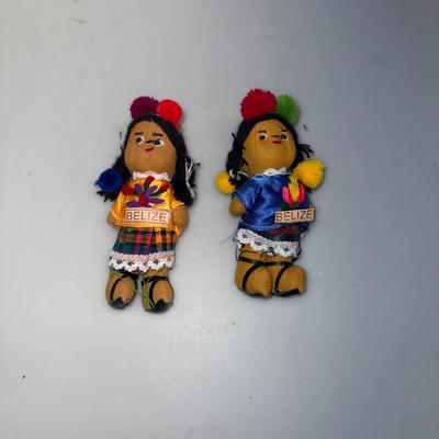 Set of 2 Folk Art (Hand-made) from Belize