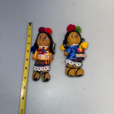 Set of 2 Folk Art (Hand-made) from Belize