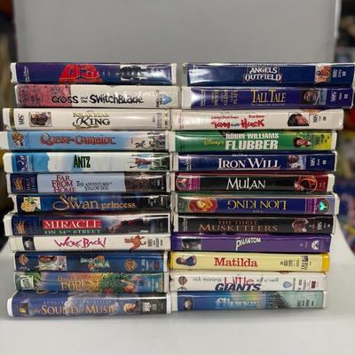 Lot of Disney VHS 