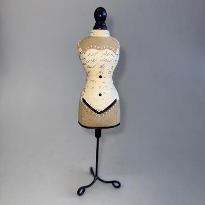 miniature dress form mannequin.