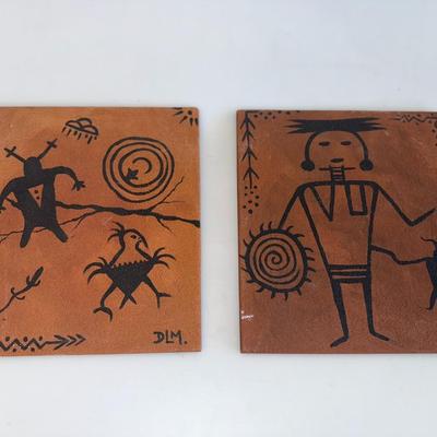 American Indian Sandart wall décor.