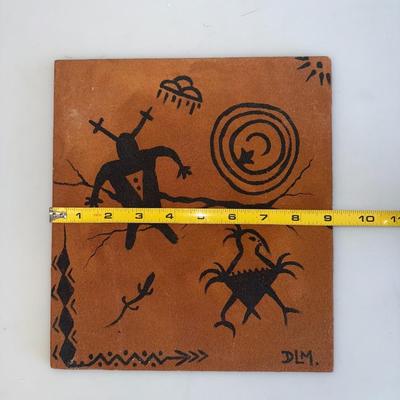 American Indian Sandart wall décor.