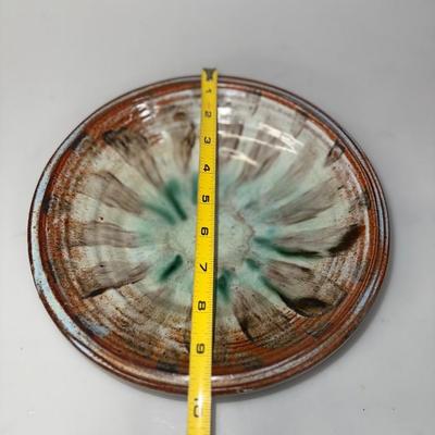 Vintage dish, sandstone dish, round dish, decorative dish, pottery 