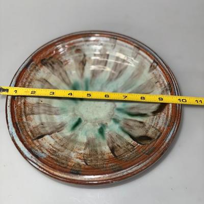 Vintage dish, sandstone dish, round dish, decorative dish, pottery 