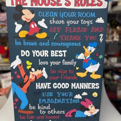Mickey Mini Mous Donald Mouse Rules