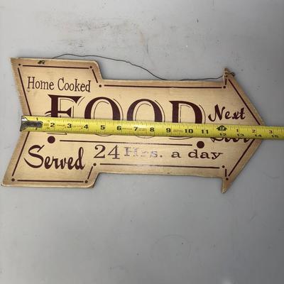 Home Cook Food Served Sign