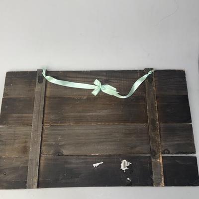 Butterfly and key wall art