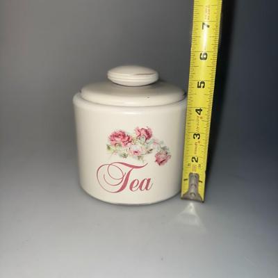 Shabby Chic Rose Containers (Metal)