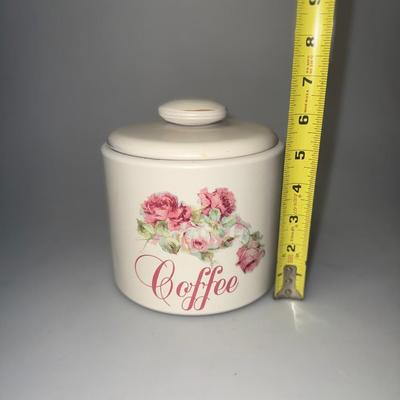 Shabby Chic Rose Containers (Metal)
