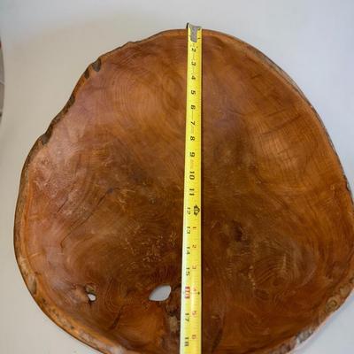 Vtg. Large Wood Bowl