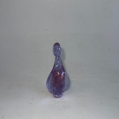 Purple Duck Paperweight