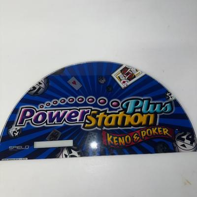 Vtg Slot machine "Belly Glass" pieces LOT