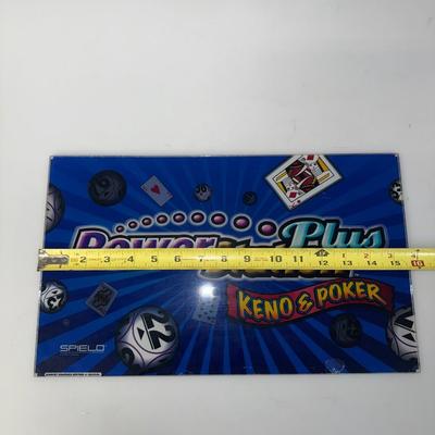 Vtg Slot machine "Belly Glass" pieces LOT