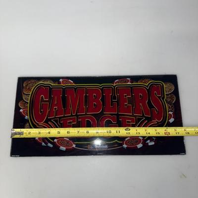 Vtg Slot machine "Belly Glass" pieces LOT