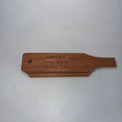 Turkey Call Box 1940's