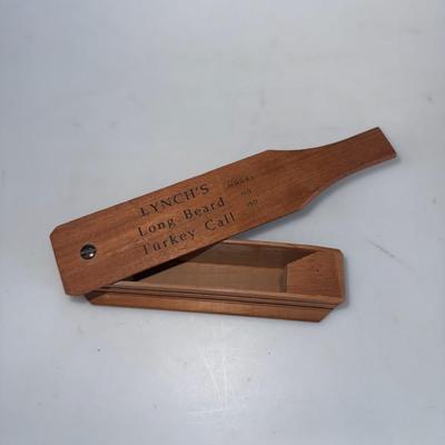Turkey Call Box 1940's