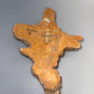 Driftwood Cross Signed