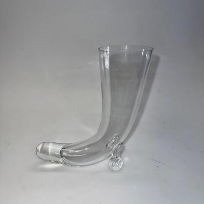 Krosno Poland Horn Shaped Vase
