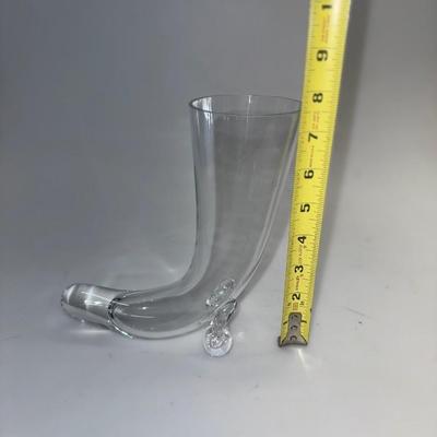 Krosno Poland Horn Shaped Vase