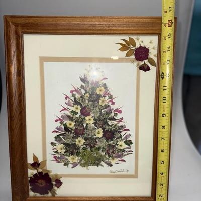 Cheryl Welch 96' Christmas tree inspired painting