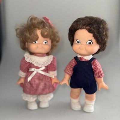 Set of 2 Vtg. 1988 Cambell Soup Doll