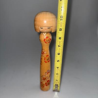 Japanese Vintage Kokeshi Dolls, set of 3