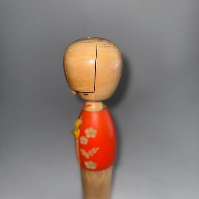 Japanese Vintage Kokeshi Dolls, set of 3
