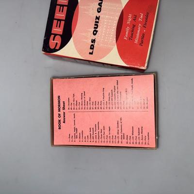 1958 Seek LDS Quiz Game