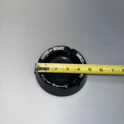 Vintage Lucky Draft Label Beer Ashtray