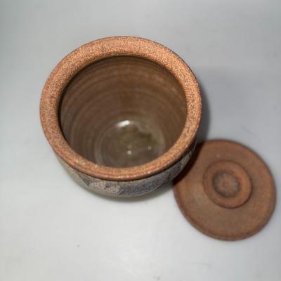 Ceramic Jar w/ Lid