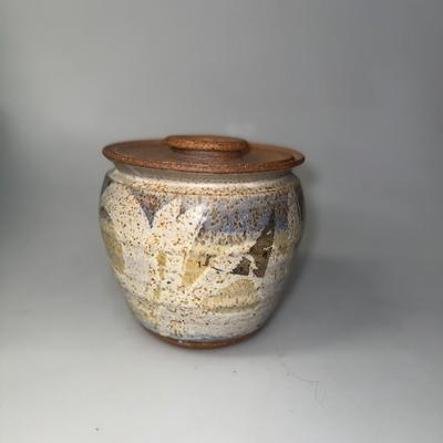 Ceramic Jar w/ Lid