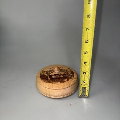 Hand Carved Mostar Trinket bowl
