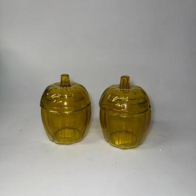 Anchor Hocking Company Glass Acorn w/ Lid (Set of 2)