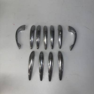 Vintage MCM Chrome Drawer Pulls/Handles