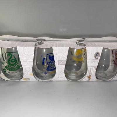 Harry Potter Glassware Set of 4)
