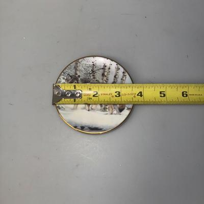 Lot of Mini Plate Collection "Year of the Wolf"