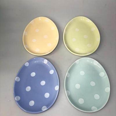 Williams-Sonoma Easter Plates (4) Ceramic