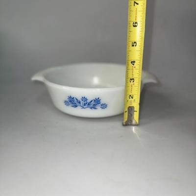 Vintage Anchor Hocking Fire King Blue Daisy Set