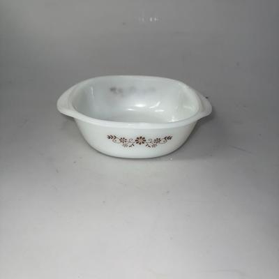 Vintage Pye – O – Rex Dynaware Brown Daisy Bowl