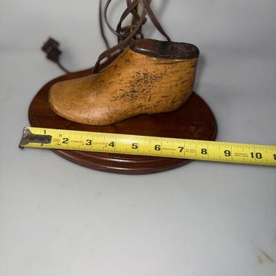 Unique Vintage English Cobbler Shoe Lamp (Set of2)