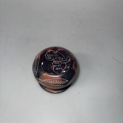 Collectible Hand Etched Fish Soapstone Bowl 