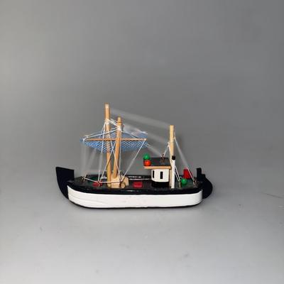 Vintage Wood Fishing Boats (LOT)