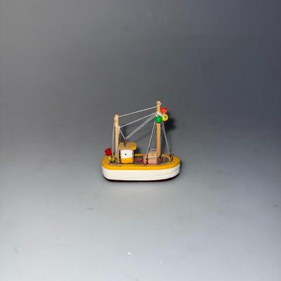 Vintage Wood Fishing Boats (LOT)