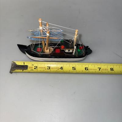 Vintage Wood Fishing Boats (LOT)