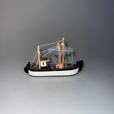Vintage Wood Fishing Boats (LOT)