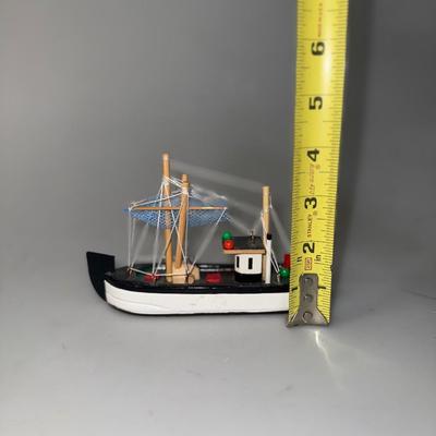 Vintage Wood Fishing Boats (LOT)