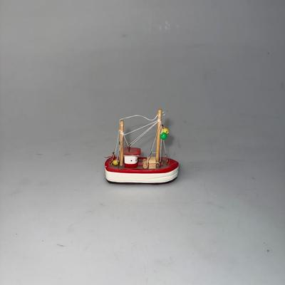 Vintage Wood Fishing Boats (LOT)