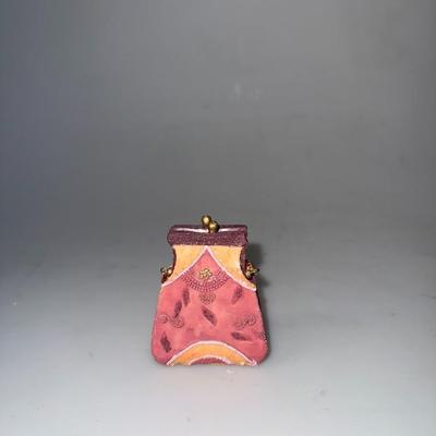 Miniature Resin purse